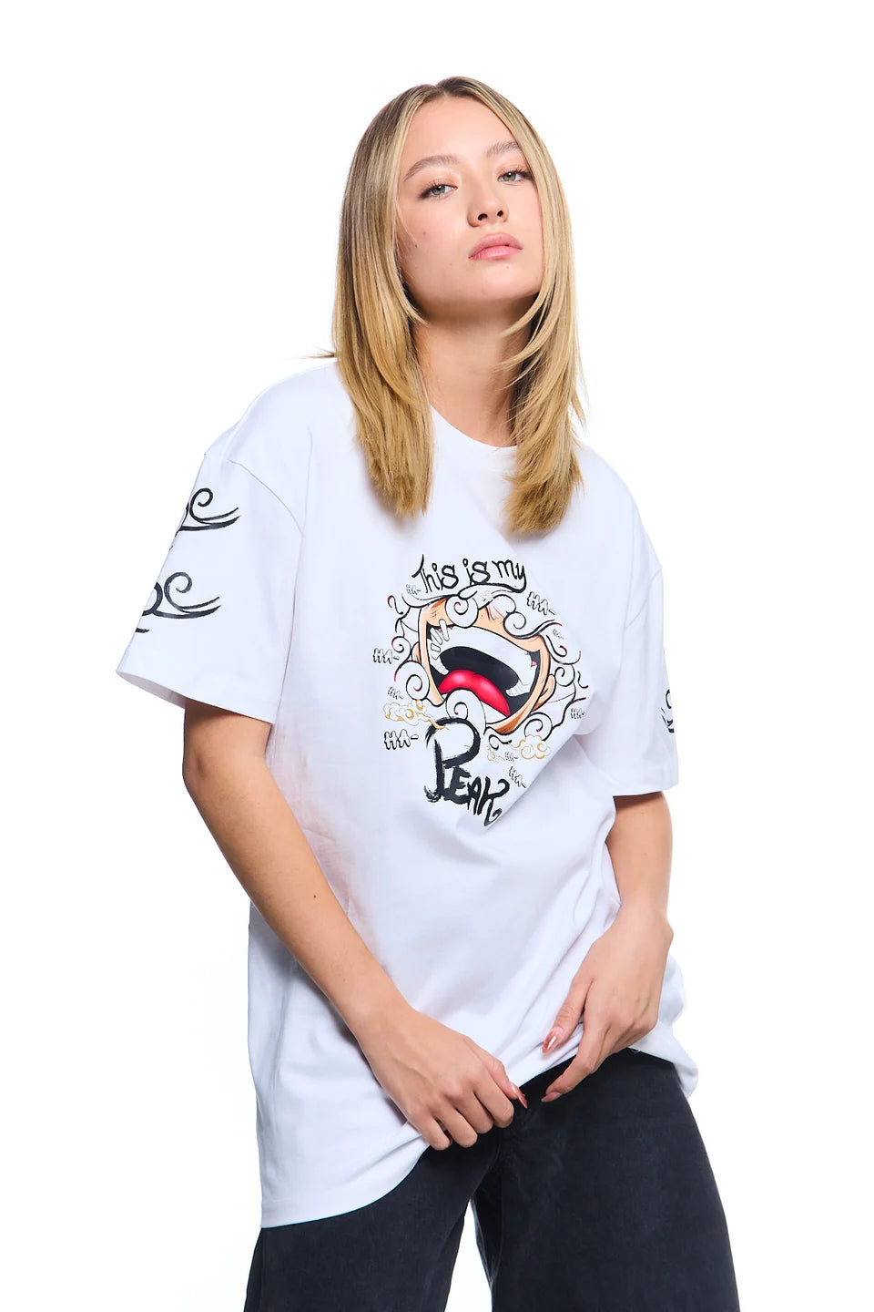 T-shirt Peak Blanc