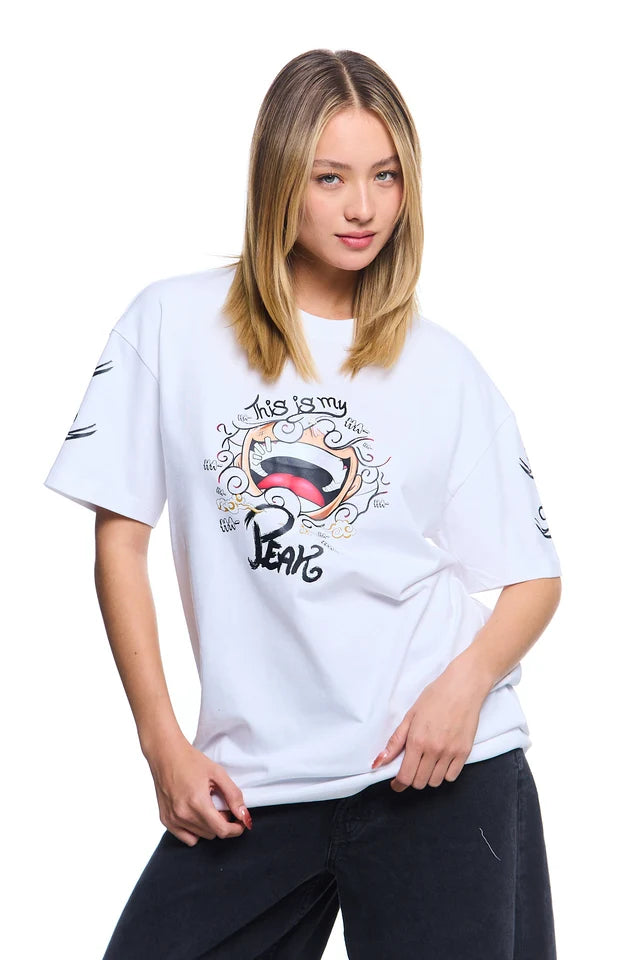 T-shirt Peak Blanc